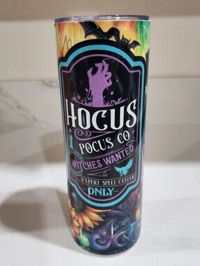 Halloween Hocus Pocus Tumbler 20oz (2 AVAILABLE)